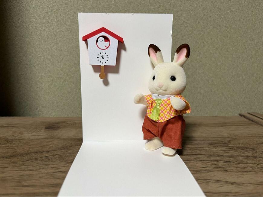 セリア、ドール時計画像