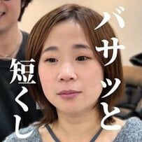 【大変身】ウルフカットの女性がショートにイメチェン！スッキリと軽やかな印象に！本人も大満足！