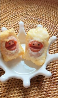 【 鶏の照り焼き弁当】3児のママが高校生男子＆旦那に作る！可愛すぎる「ソーセー人」も