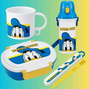 スケーター ドナルドダック ランチ4点セット