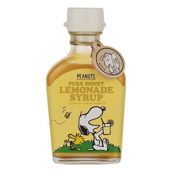「クインビーガーデン スヌーピー レモネードシロップ(1490円)」