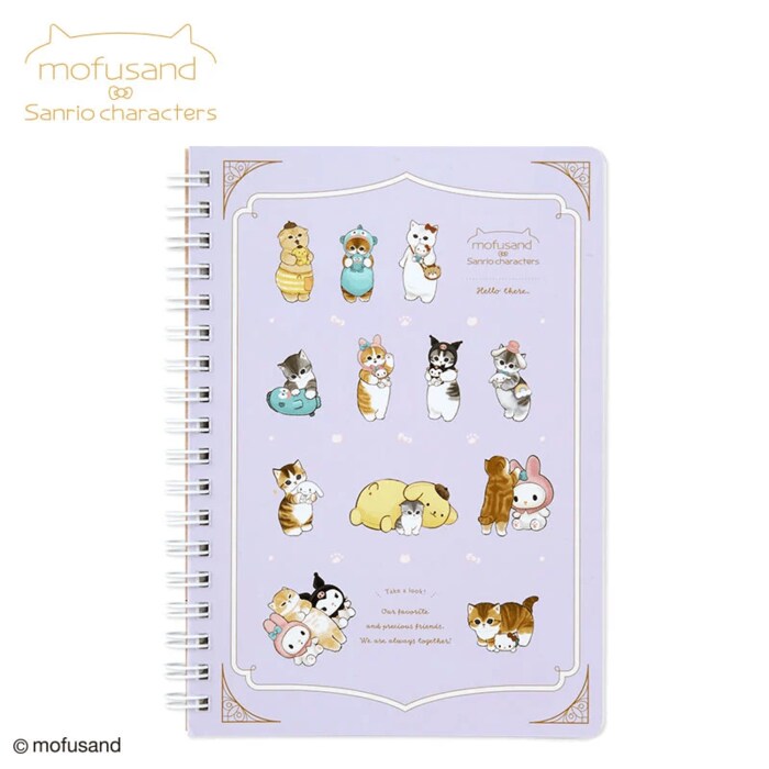 mofusand B6リングノート