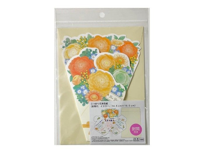 花束みたいなメッセージカードの写真