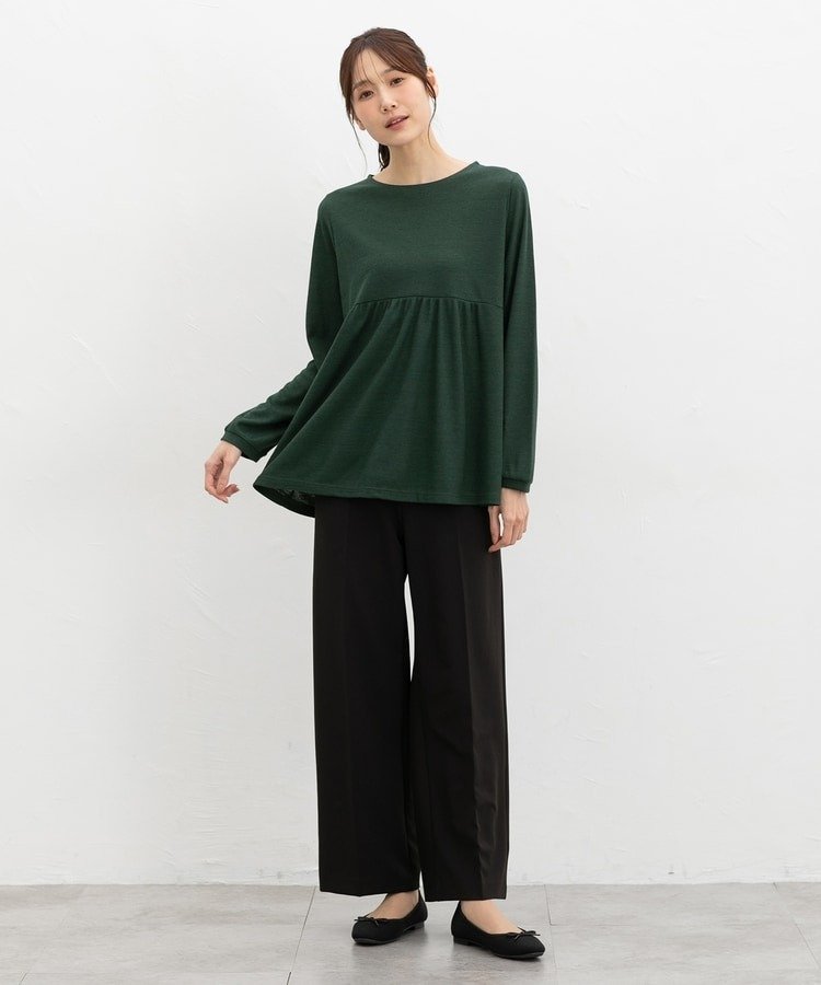 出所：ハニーズ公式　切替ギャザートップス