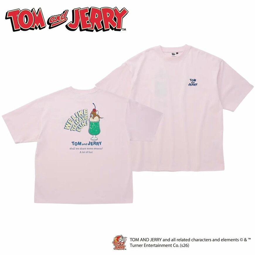 出所：イオン株式会社　「トムとジェリー」コラボＴシャツ