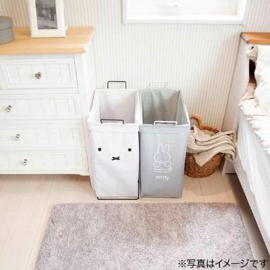 出所：ニトリ公式通販 ニトリネット ミッフィーのランドリーバスケット(ホワイト)