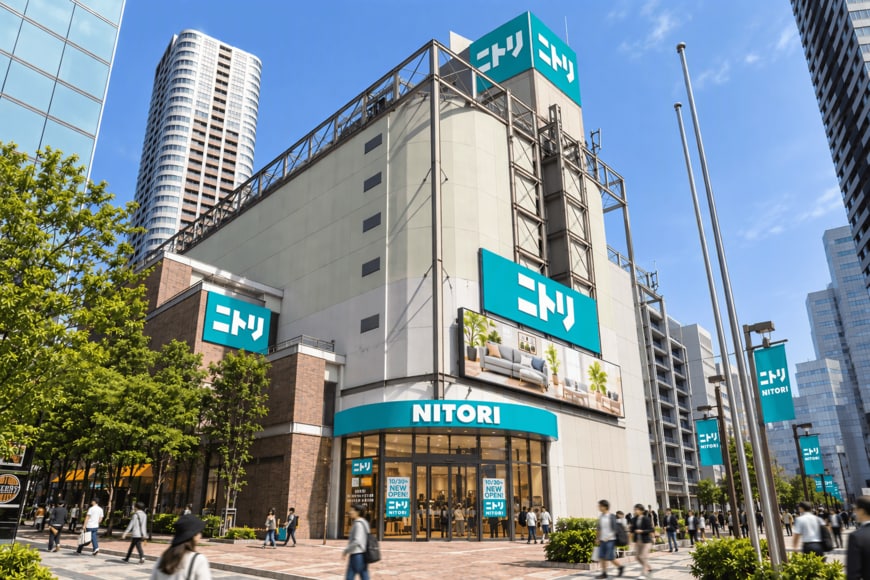 ニトリ世界最大の旗艦店が大阪梅田にオープン、約2700坪の売り場の特徴は？家具以外にも広がるトータルコーディネートに注目