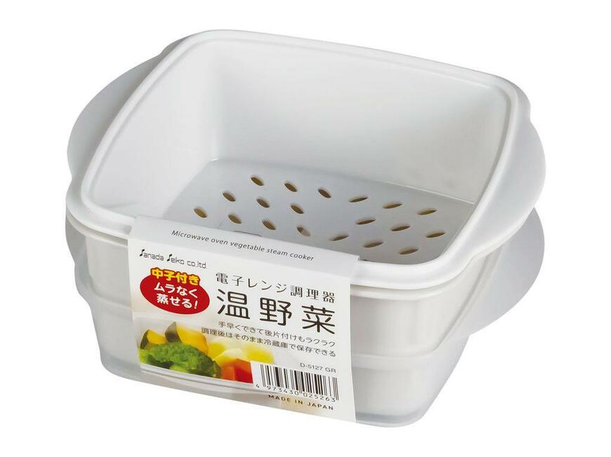 出所：ダイソー公式通販ダイソーネットストア 電子レンジ調理器　温野菜　ＧＲ