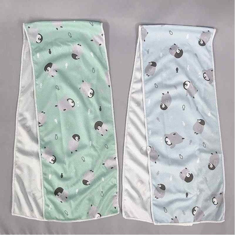 出所：キャンドゥ公式　ひんやりクールタオル　ペンギン