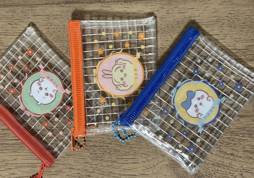 セリア、ちいかわ ミニメッシュポーチ 2の画像