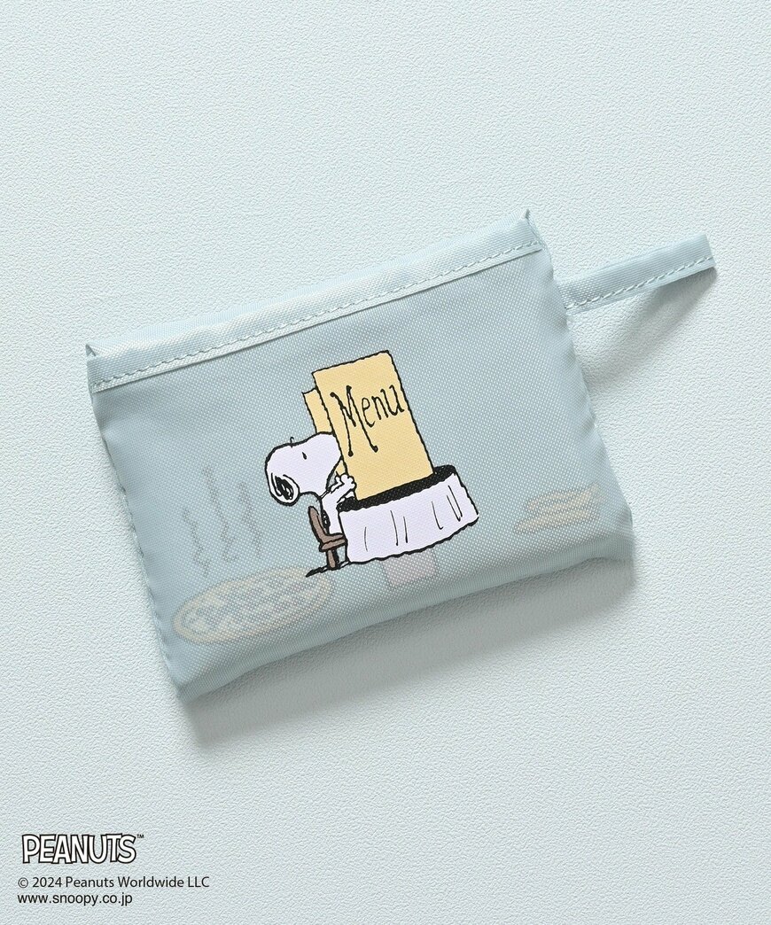 ハニーズ公式 スヌーピー/お弁当バッグ ミント