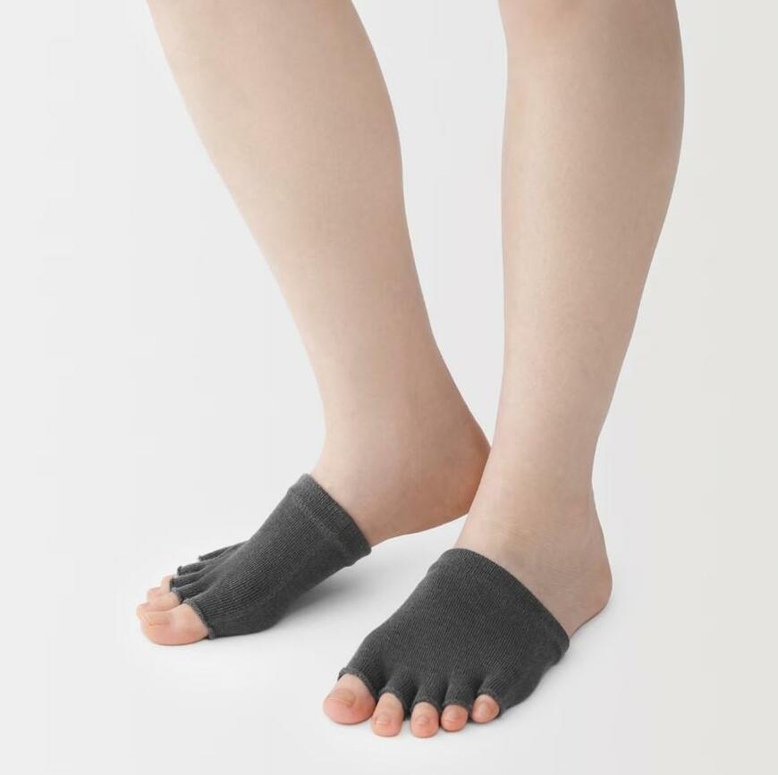 無印良品、さらっと綿　5本指　パーツソックス商品画像