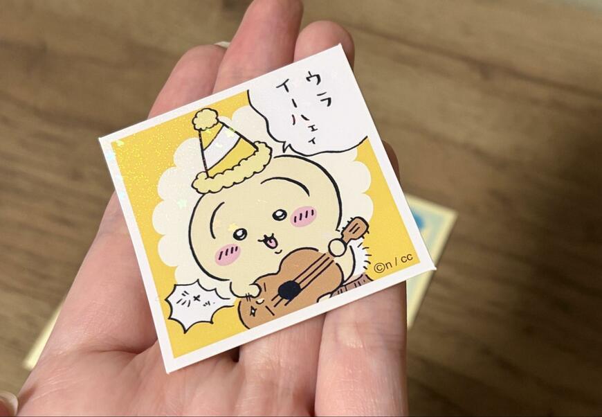 キャンドゥ、ちいかわシールコレクション3の画像