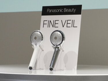 パナソニックから初のシャワーヘッド、5年かけて開発した「FINE VEIL