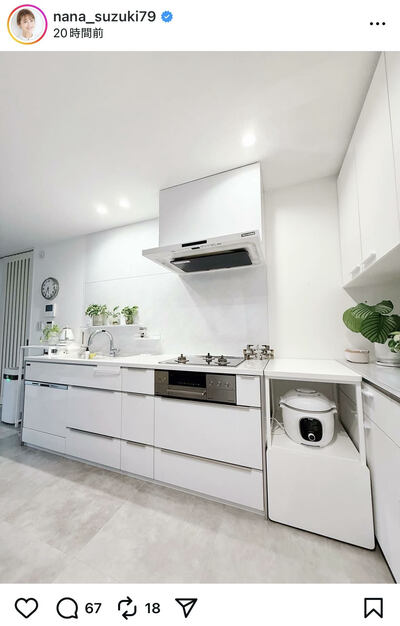 鈴木奈々のInstagram投稿