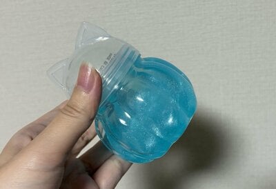 ダイソー、スライム（ねこ）商品画像