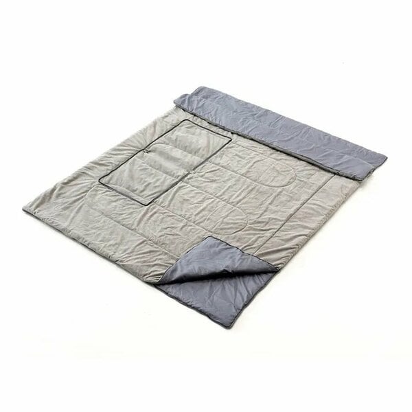 2枚を連結しワイドに使えるので家族のアウトドアにもおすすめ