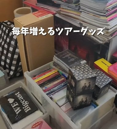 増え続けてカオス状態の〈推しグッズの小物類〉が…　仕分けしながらスッキリ整理「参考にさせていただきます」