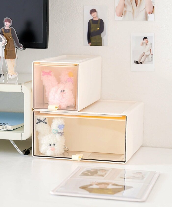 縦に重ねて好きなように組み合わせられるのもポイント