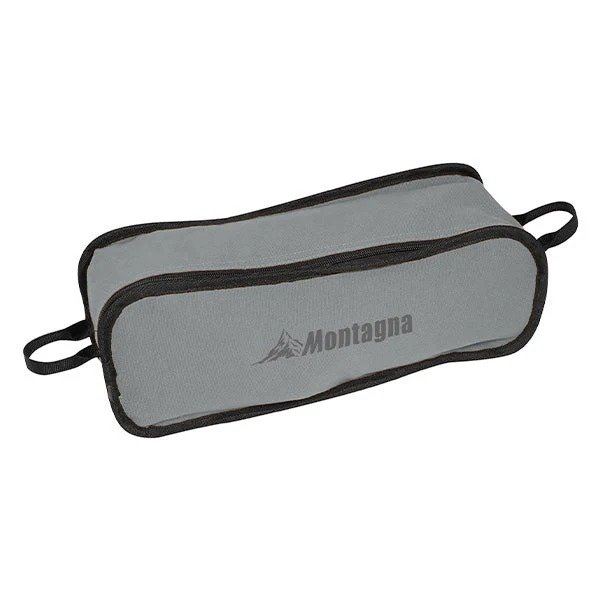 Montagnaロゴ入りの専用収納袋も付属しています