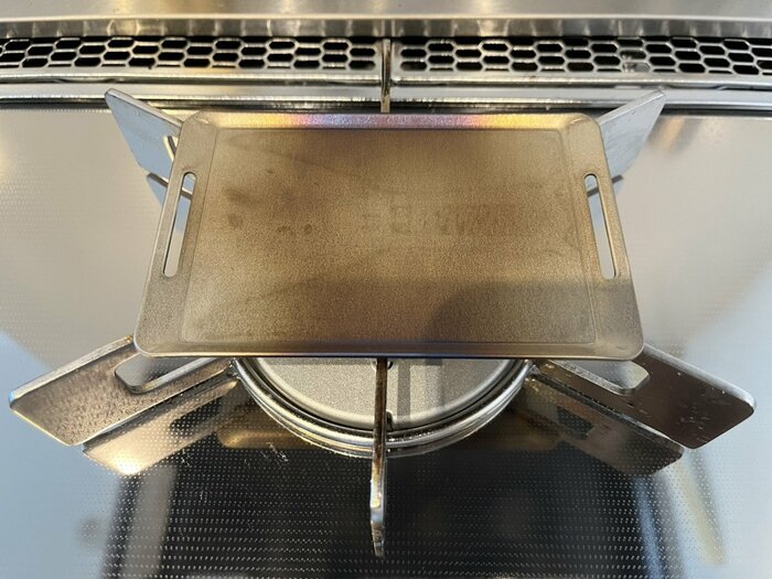 サイズが小さいため、1分もかからずシーズニングできました