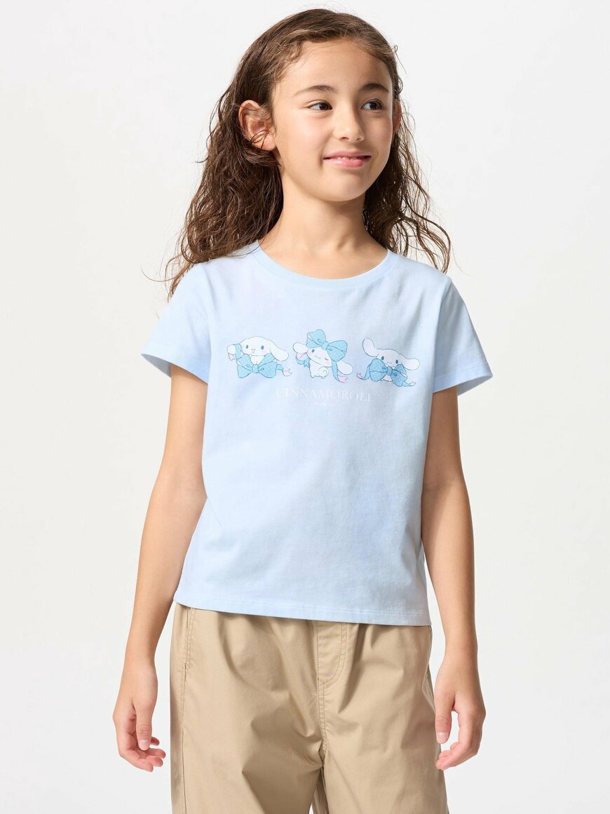 出所：ユニクロ公式　GIRLS サンリオキャラクターズ クロップドUT