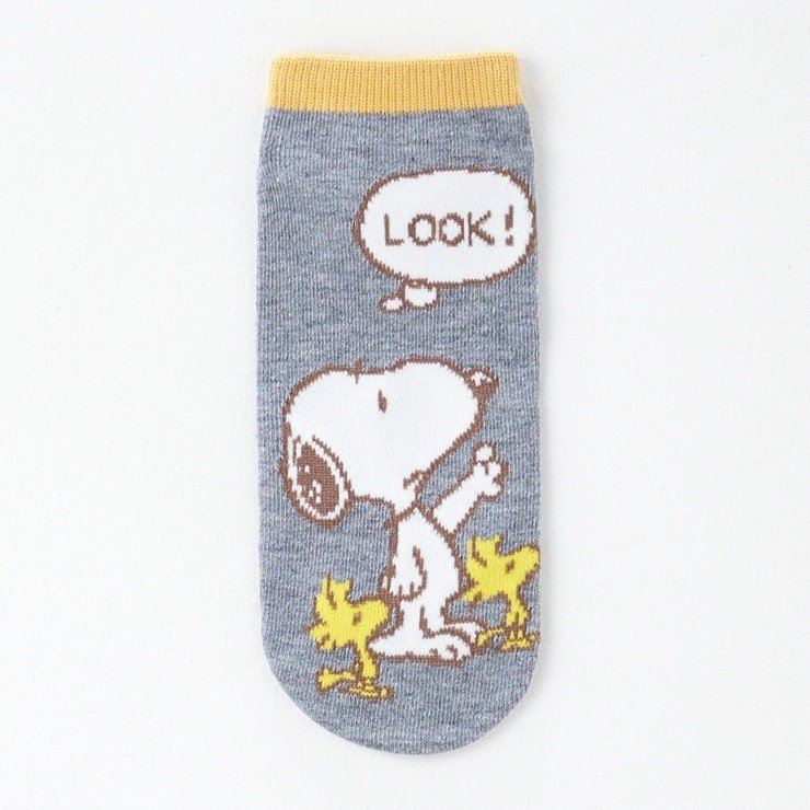 出所：しまむら公式オンラインストア レディース　6足組ソックス（PEANUTS） ブラウン