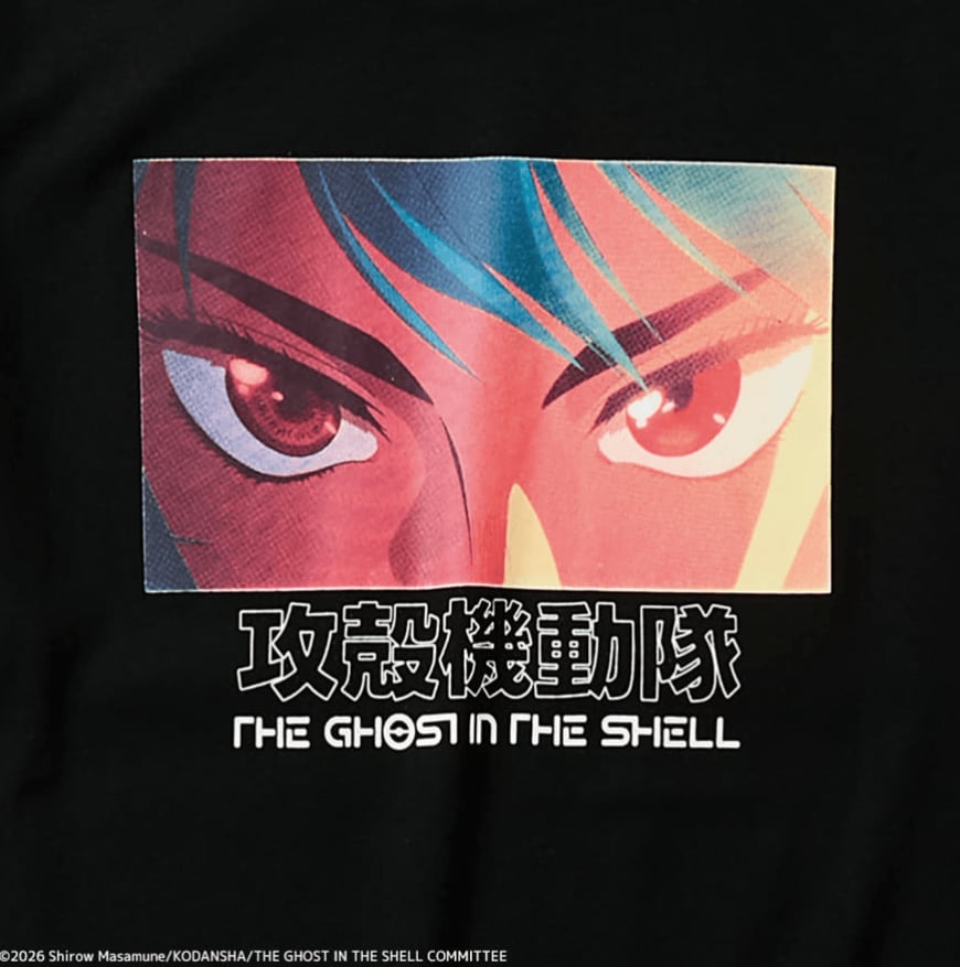 ワークマン公式オンラインストア「攻殻機動隊プリント半袖Tシャツ」