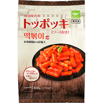 冷凍トッポッキ(ソース付き)