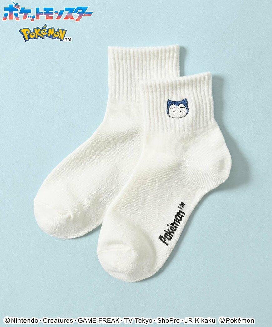 ポケモン/ソックス(白)