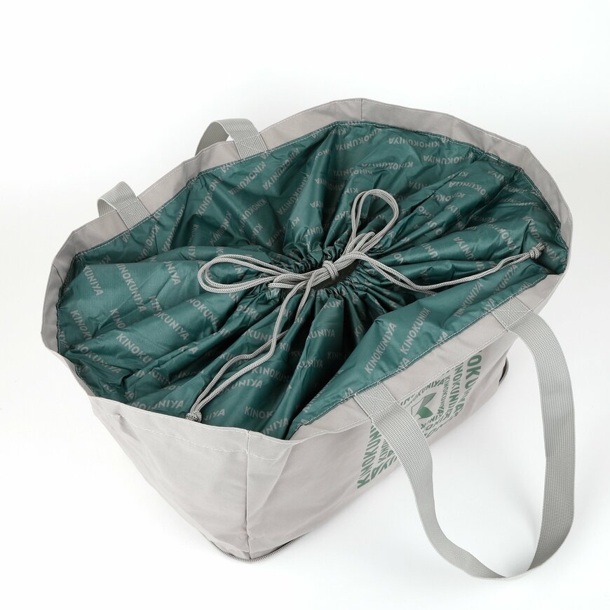 紀ノ国屋公式 折りたためる保冷カゴバッグ 画像