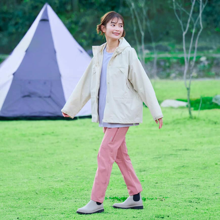 レディース防水サファリサイドゴア商品画像