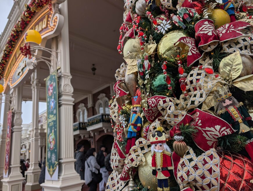 「ディズニー・クリスマス」のディスプレイ