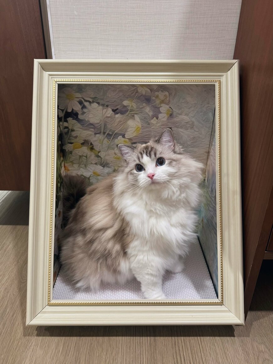 絵画のような猫ちゃん