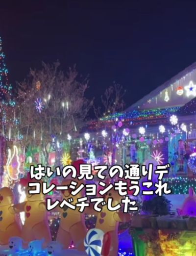 アメリカのクリスマスデコレーションが派手すぎて圧巻