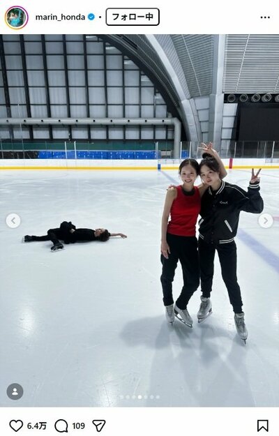 本田真凜のInstagram投稿