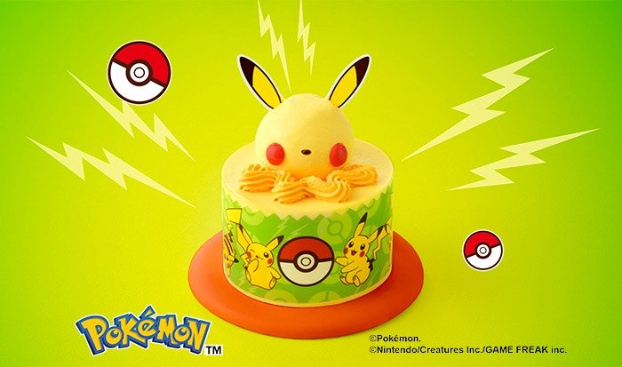 「＜ピカチュウ＞プリン風味ケーキ（777円）」