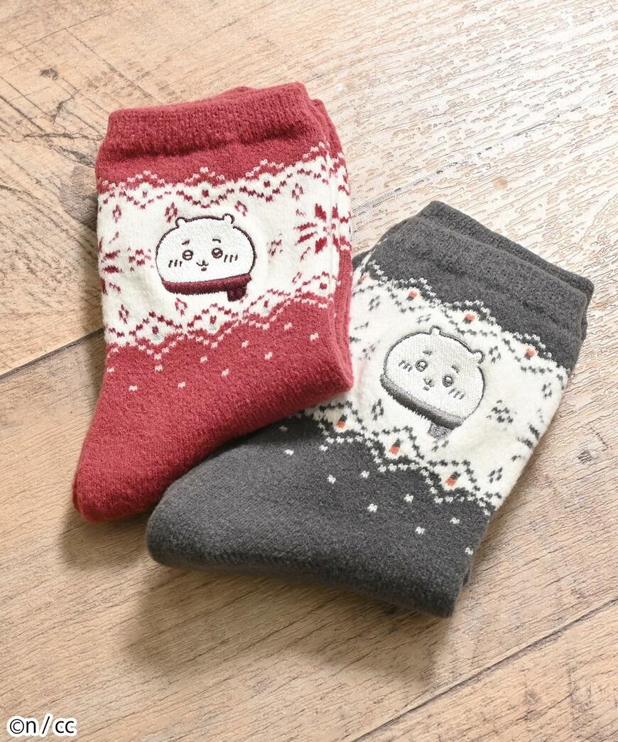 出所：ハニーズ公式通販 ちいかわ／ソックス