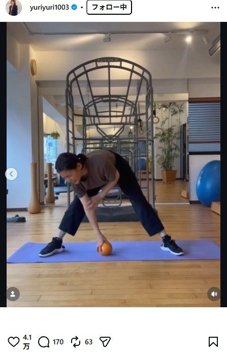出所：石田ゆり子のInstagram（＠yuriyuri1003）　参照日：2026年2月6日