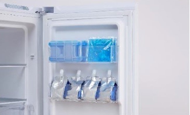 出所：アイリスオーヤマ株式会社『高い収納性と、省エネを実現した「ファン式冷凍庫195L」新発売』