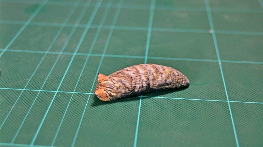 ふっくらキジトラさんが立体になりました。