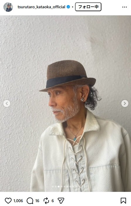 出所：片岡鶴太郎のInstagram（＠tsurutaro_kataoka_official） 参照日：2026年4月24日