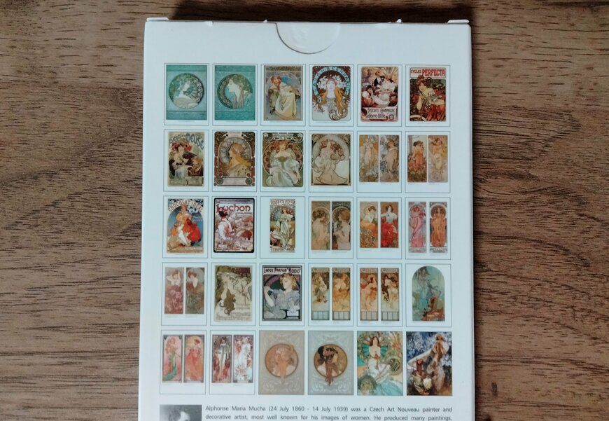 筆者撮影（SHEIN、30枚 人物グラフィック ポストカード）