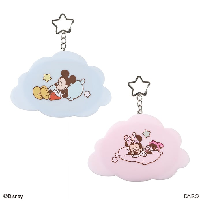 ダイソー公式　シリコーンポーチ（ミッキー／ミニー）ＤＣ９の画像