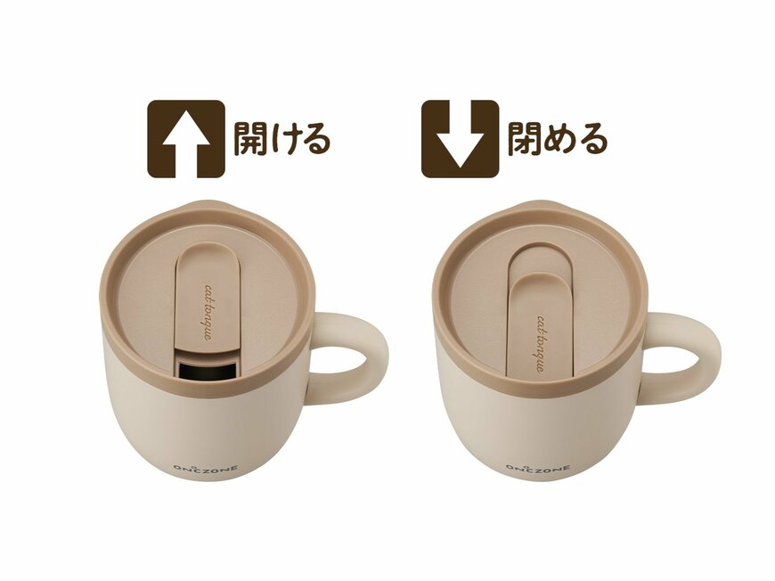 出所:株式会社ドウシシャ 猫舌専科マグカップ