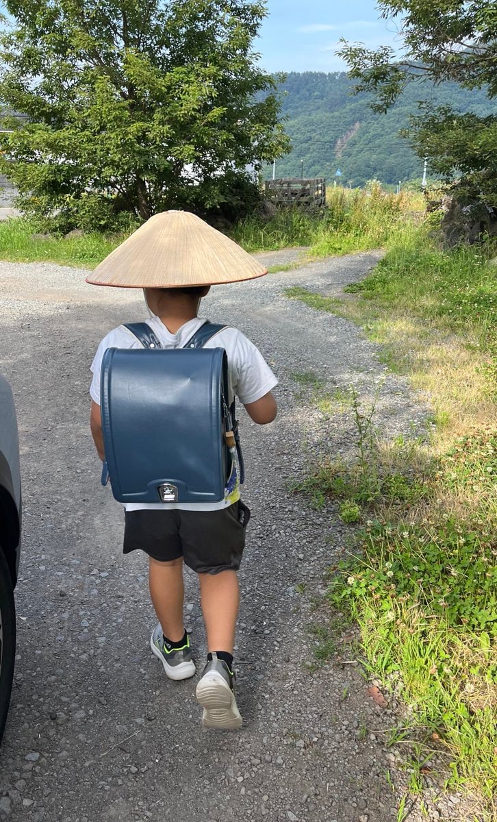 小学生の通学風景