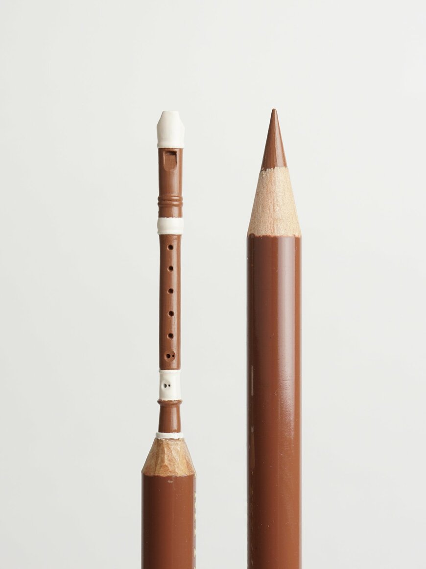 鉛筆の芯とは思えないリコーダー!