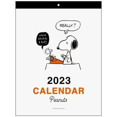 スヌーピー公式ショップで人気】『2023年カレンダー』限定の純金
