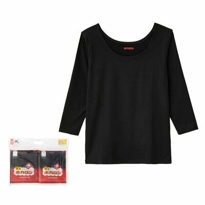 しまむらパーク レディース　ホカロン　ハッピーバッグ　クルーネック長袖インナー　4枚組商品画像