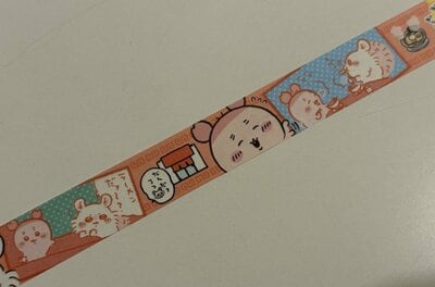 ダイソー、ちいかわマスキングテープ 3商品画像